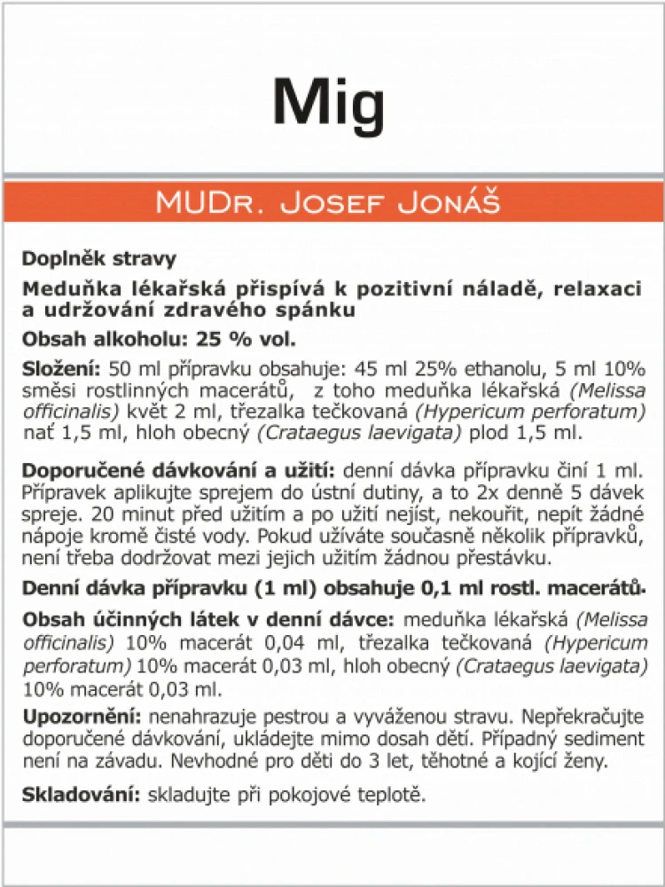 Detoxikační sada migrény